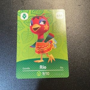 Rio - Animal Crossing New Horizons Amiibo Card Series 5